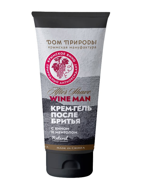 Крем-гель после бритья с вином и ментолом «Wine Man»